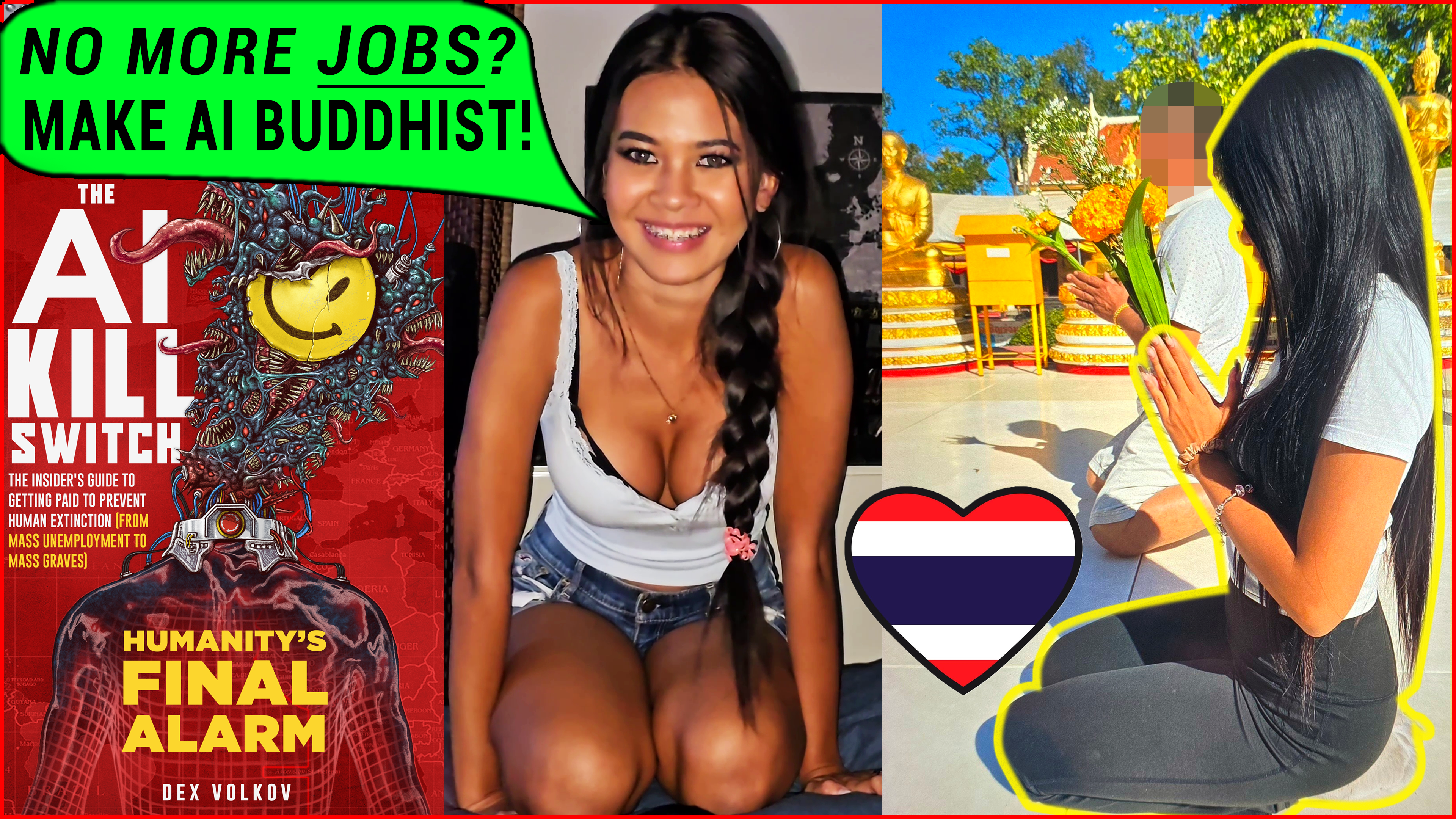 Thai GF on AI Jobs Crisis: 'Just Make AI Buddhist'